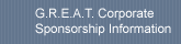 G.R.E.A.T. Corporate Sponsorship Information