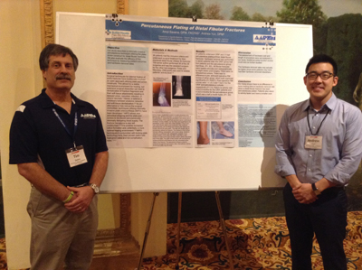 Andrew Yun, DPM,  Presents at  Joint Commission on Sports Medicine and Science Meeting in Memphis